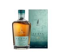 Scapa 10 Year Old Orkney Single Malt Scotch Whisky, 48% ABV, 70 ift Box Included, Crafted in Orkney, Matured in Ex-American Oak Barrels, Notes of Pineapple, Mango, Crème Brûlée, And Honey