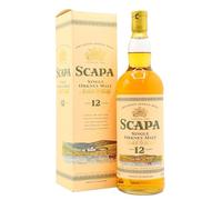 Scapa - 12 year old Single Orkney Malt Whisky 100cl 40% ABV (Old Bottling) (1 Litre)