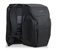 SCAPADE AirPack Smart Travel Backpack 28L - Apple Find My Compatible, Hidden TSA Lock, 16” Laptop Sleeve, Water-Resistant Anti-Theft Business & Carry-On Rucksack
