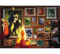 Ravensburger 12000101 - Villainous: Scar - 1000 pieces jigsaw puzzle - Puzzle for adults and kids age 14 years up, disney jigsaw, disney gifts