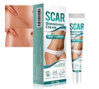 Scar Cream for Face & Body - Assists in Enhancing The Look of Stretch Marks, C - Section Scars, Surgical Scars - Suited for Old & New Scars - Facilitates Skin Restoration