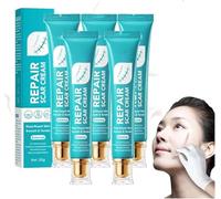 Scar Cream, Scar Removal Set, Advanced Scar Gel Away Gel, Scar Removal Cream, Skin Smoothing Firming and Fading, Deep Repair Skin Smooth Tender External All Kinds, Scar Removal Serum for Body (5 Pcs)