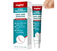 Scar Cream, Silicone Scar Gel 20g, Scar Removal Cream for Surgery, Injury, Acne, Keloid Bump, C-Section - Reduces The Appearance of Both Old and New Scars