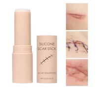 Scar Cream Stick, Facial Scar Remover, Stretch Mark Balm, Soothing Moisturizing Formula Gentle Repair Treatments for Women Wounds Burns Marks Day Night Use, 0.99x0.99x3.13 Inches
