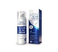 Scar Cream with Advanced Silicone Gel for Surgical Scars, Stretch Marks, Keloids, Old and Scars 1.7oz