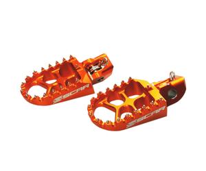 SCAR EVO Foot Pegs Orange