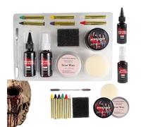 Scar Makeup Realistic Wound Painting Cream Prank Props