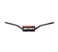 Scar O2 Handlebar 50mm Rise Enduro Bend Black/White