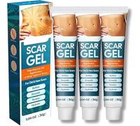 Scar Removal Cream Advance Scar Gel, Scar Cream for Old & New Scars, Professional Surgical Scars, Scar Repair Cream, Skin Smoothing Firming, Skin Scar Removal Repair (3pcs)