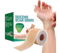 Scar Removal Sheet - 150x4cm Tape Roll Reusable Silicone Scar Sheet | Breathable Professional Scar Removal | Silicone Scar Tape for Healing, Surgeries Scars, and Burns
