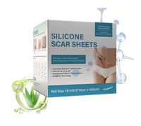 Scar Removal Tape - 1.57x157.4 Inch Medical Silicone Sheeting, Reusable Waterproof Gel Patches, Skin Recovery Adhesive Strips, Soft Comfortable Scars Sheets | for C Section Tummy Tuck Surge