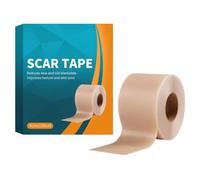 Scar Sheets, Moisturizing Breathable Patch, 4x150cm, Professional Scar Tape, Keloid Trèatment Strip, Hypertrophic Scars Care, Skin Healing Band, for Tummy Burns Beauty Daily Skin Care