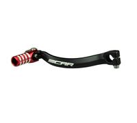 SCAR Shift Lever Matte Black/Red Endpiece, red