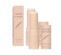 Scar Solutions Silicone Scar Stick for Women,60% Silicone for Face and Body Skin,Repair Sc-ar Cream,Skin Smoothing Firming and Fading,Manual Massage Applicator for All Areas and SkinTypes (2)