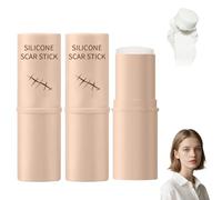 Scar Solutions Silicone Scar Stick, Made of 60% Silicone, Lightweight & Easy to Apply, Gentle on All Skin Types (2pcs)