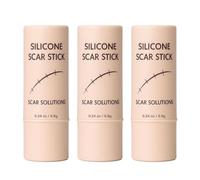 Scar Solutions Silicone Scar Stick, Made of 60% Silicone, Lightweight & Easy to Apply, Reduces Appearance for Face & Body, Support Skin's Natural Repair Process, Gentle on All Skin Types (3)
