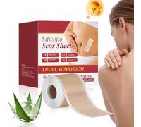 Scar Tape,Gentle Body Skin Care - Silicone Sheets Skin Scar Tape | for Hands Neck Elbows Arms Legs Teens Adults Women Men Elderly