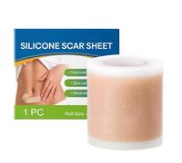 Scar Tape, Silicone Repair Roll, Breathable Reusable Sheets for Belly Body Wound Care Faster Recovery Burn Marks Sensitive Skin Deep Stretch Mark Removal Offering Gentle Adhesion Comfortable