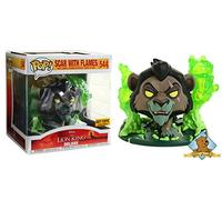 Scar with Flames The Lion King Deluxe Hot Topic Exclusive Vinyl Funko POP Figure