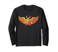 Scarab Beetle | Scarabaeus Insect Bug Egypt Mythology Long Sleeve T-Shirt