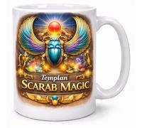 Scarab Magic Egyptian Symbol Mythology Spiritual Coffee Cup Gift Mug