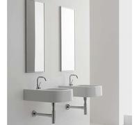 Scarabeo Lay-on or wall-mounted washbasin Next 40B 8047/B Sanitary Wares Bath...