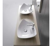 Scarabeo Lay-on washbasin Kong 50R 8051/R Sanitary Wares Bathroom Modern desi...