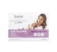 Scarban C Section Recovery Kit | Postpartum Recovery for mums | Effective on Both New and Old Scars | Medical Grade Silicone Sheet | Reusable & Washable | Cleaning Solution Included