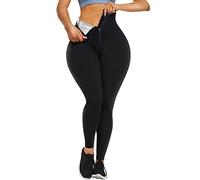 SCARBORO Sauna Sweat Pants for Women High Waist Compression Slimming Weights Thermo Legging Workout Body Shaper Sauna Suit