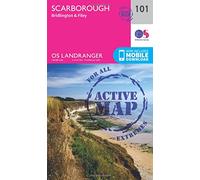 Landranger Active 101 Scarborough, Bridlington & Filey Map With Digital Version - Clear, Clear One Size