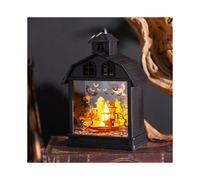 (scarecrow) Halloween decorations retro haunted house night light pumpkin lantern skull ornaments creative horror atmosphere party props