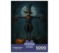 Scarecrow Jigsaw Puzzles for Adults Kids Interesting Puzzles 1000 Piece Impossible Puzzle for Adults Gifts 38x26cm/1000pcs