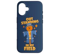 Scarecrow Pun: Out Standing In My Field Case for iPhone 16