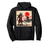 Scarecrow Samurai Warrior Japanese Dark Fantasy Pullover Hoodie