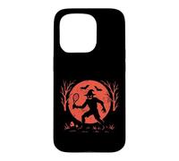 Scarecrow Tennis Halloween Moon Case for iPhone 15 Pro