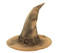 Scarecrow Wizard Witch Hat Adult Halloween Fancy Dress Costume Hat