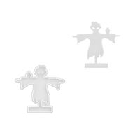 Scarecrows Bat Candlestick Silicone Molds Ornament Plasters Halloween Holder for Table Decoration Pumpkins Candlestick Silicone Halloween Holder Ornament