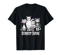 Scaredy Suvae Halloween Cats T-Shirt