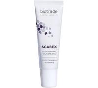 Scarex Silicone Scar Gel 6 ml - Smooths Raised Scars, Reduces Redness | With Vitamin E and Provitamin B5, Non-Sticky Invisible Film, Suitable for Children and Adults, For Face and Body