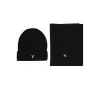 Scarf and bonnet set Lyle & Scott Noir TU
