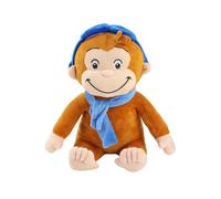 (Scarf) Animal Plush Monkey Goods George Animals Toy Doll Lovely Curious Plush Toy Soft
