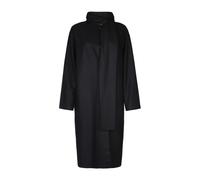 Scarf Coat Cashmere Blend - female - Harris Wharf London - Single-Breasted Coats - Black - XS - Coats XS