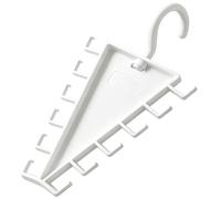 Scarf Hanger - 26cm Multifunction Wardrobe Organizer, Clothing Storage Rack, Anti Slip Accessory Holder With Space Maximizing Structure and Multi Purpose Hanging Features | Home Organization Tool