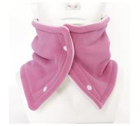 Scarf Neckerchief 1 Piece Unisex Winter Loop Tube Scarf Thick Soft Thermal Double-Sided Neckerchief with Buttons Round Scarf Neck Warmer for Skiing Motorcycle Bicycle Running Outdoor Ski (2#)