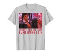 Scarface I Always Tell The Truth Even When I Lie T-Shirt, Men, Silver Grey, 3X-Large