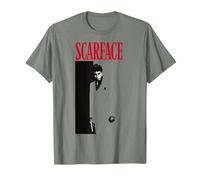 Scarface Original Movie Poster T-Shirt, Men, Olive Heather, Medium