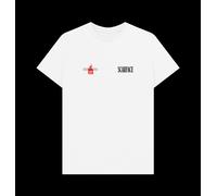 Scarface Red Photo Unisex T-Shirt - White (Front & Back Print) Scarface White M