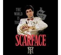 Scarface The World Is Yours Unisex T-Shirt - Black - L - Black
