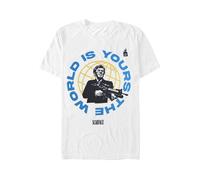 Scarface - The World Is Yours White - T-Shirt - white - L - 100% Cotton,Jersey L