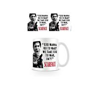 Scarface War Ceramic Mug, Multi-Colour, 11 oz/315 ml
